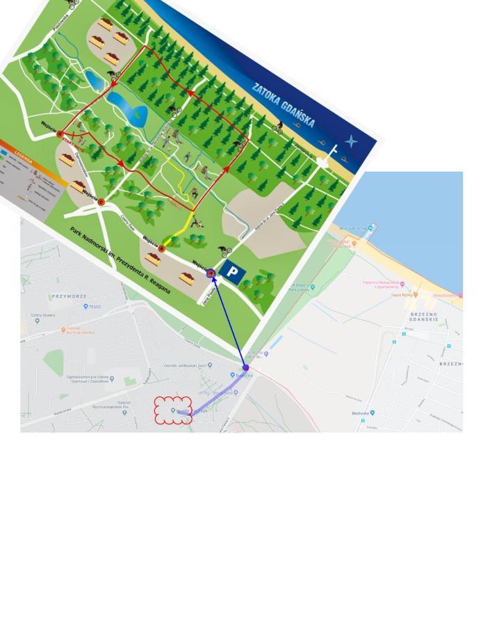 Sunny Sleeps 4 By The Beach With Garden Patio - Gdansk Przymorze Apartamento Exterior foto